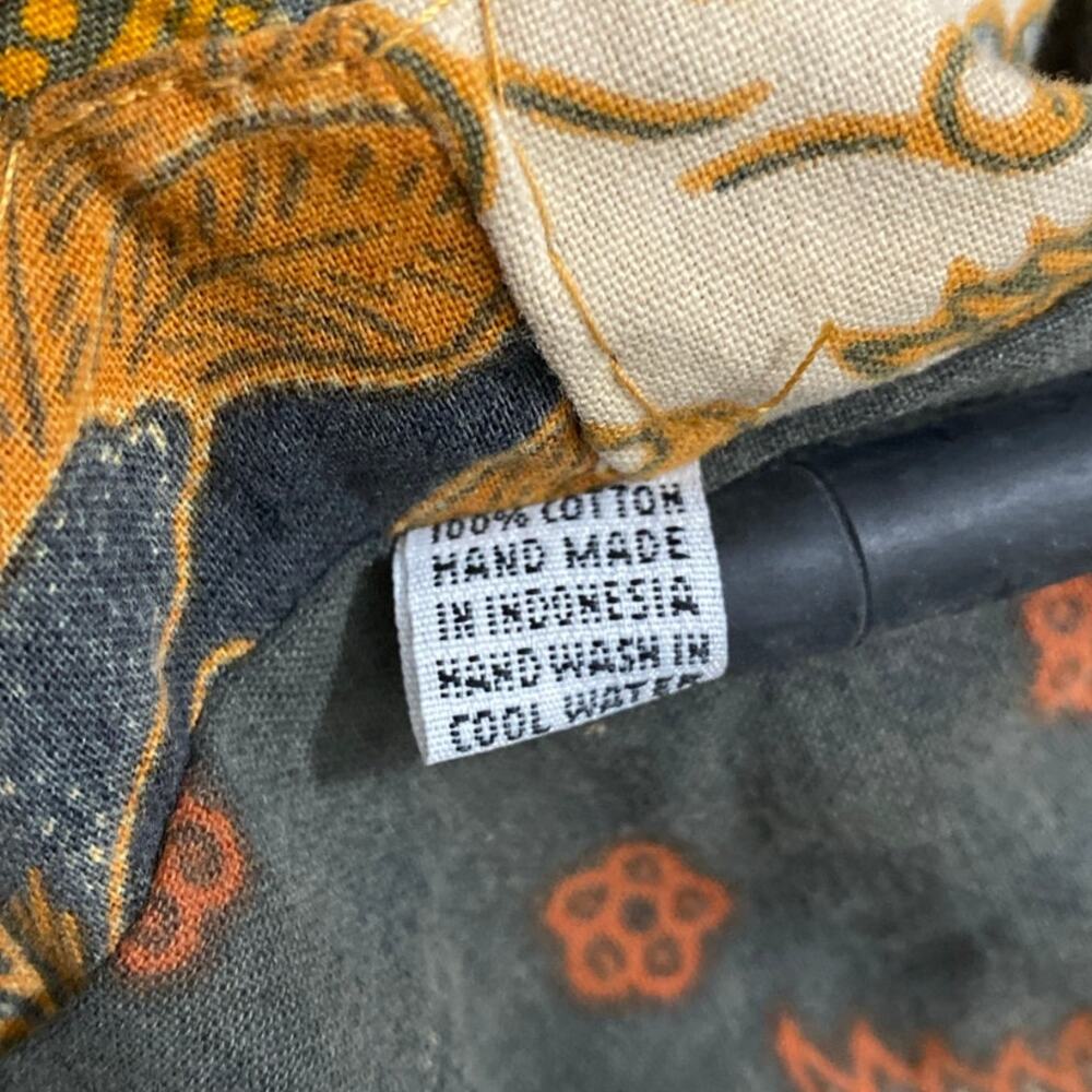 UNIQUE Patchwork Recycled Batik Ceremonial Hobo B… - image 10